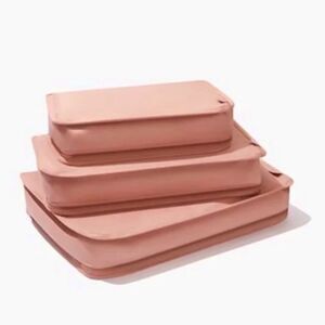 Hanky Panky 3 Pink Mauve Packing Cubes Bags